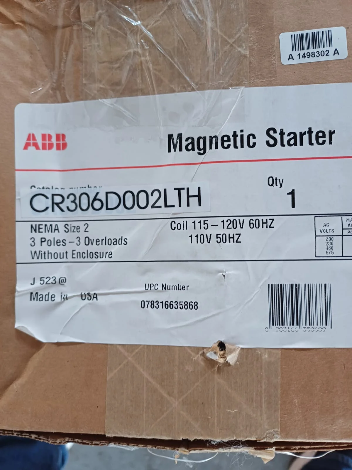 ABB CR306D002LTH