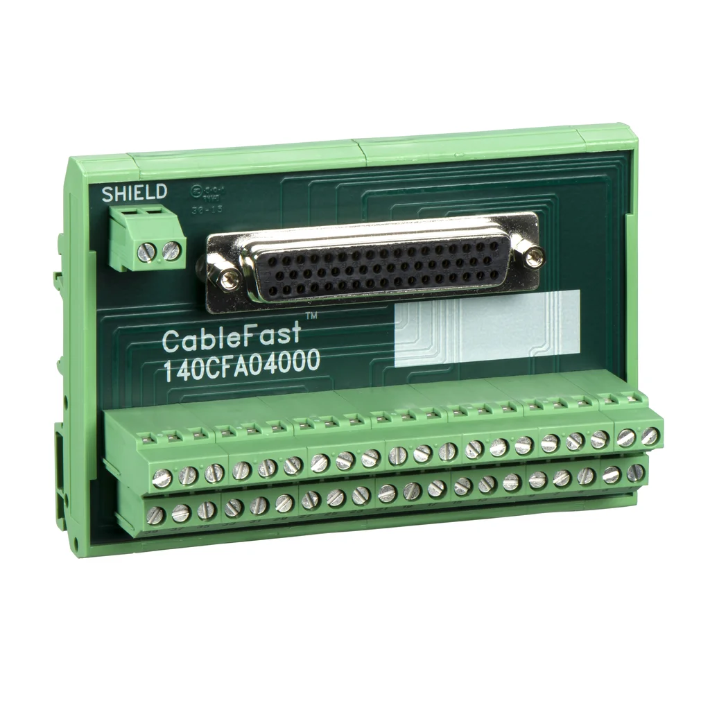 Schneider Electric 140CFA04000 UNIV WIRING BLOCK STR THRU