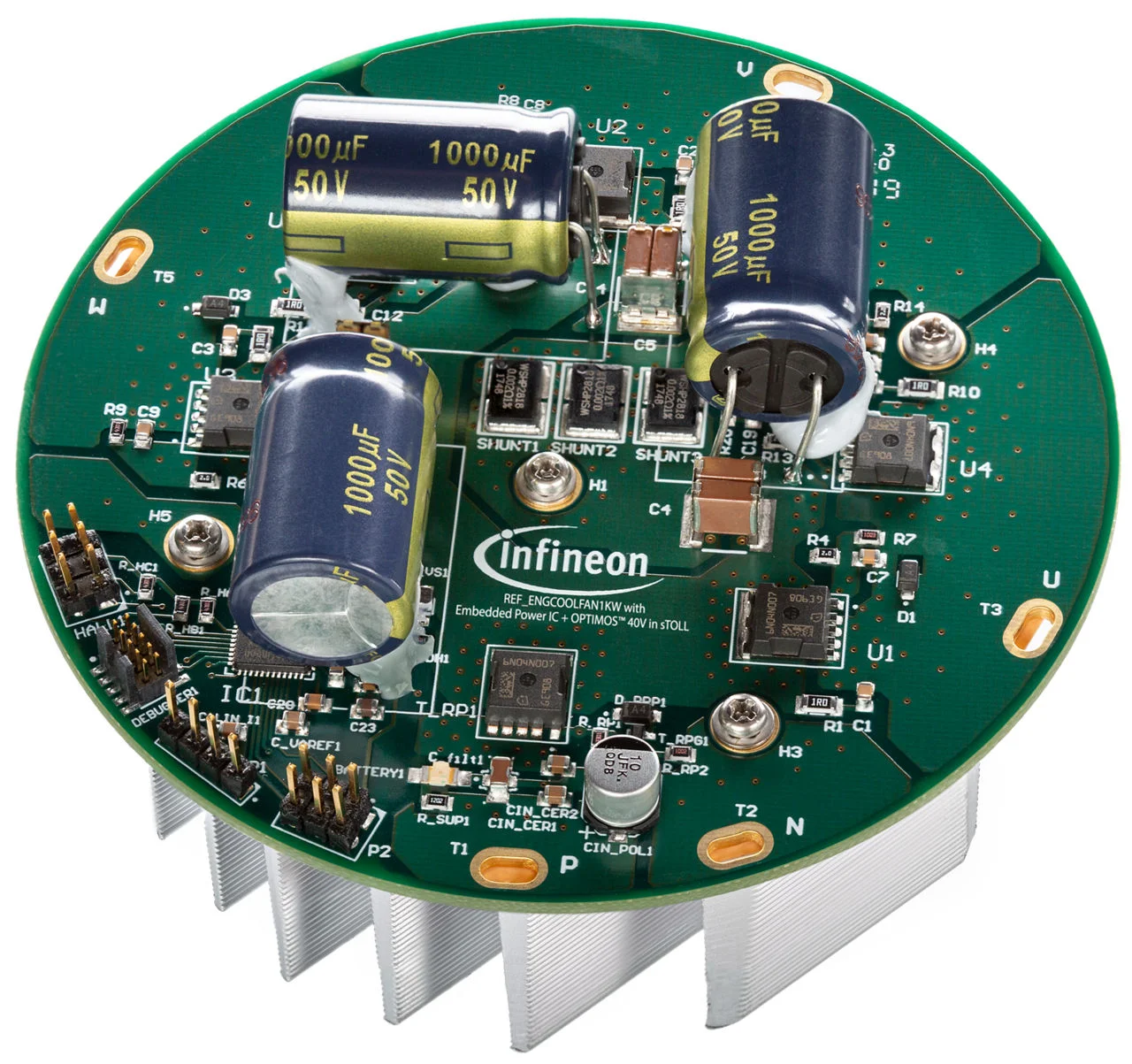 Kit de Desarrollo REFENGCOOLFAN1KWTOBO1 de Infineon